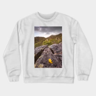 Yellow Flower Crewneck Sweatshirt